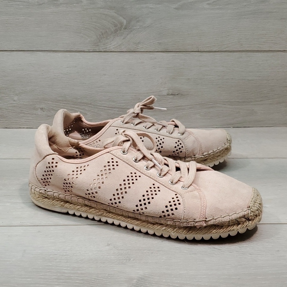Marc Fisher Women Suede Sneakers Shoes sz 8.5
